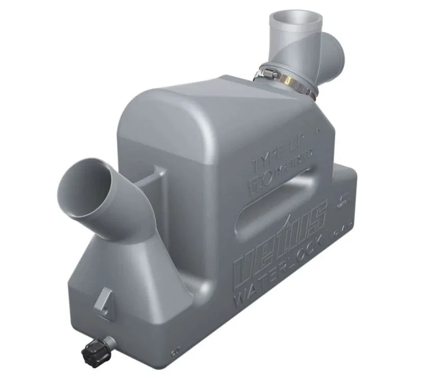 WLOCKL50R – VETUS Marine Exhaust System Waterlock, For Use With 50 Millimeter Internal Diameter Marine Engine Exhaust...